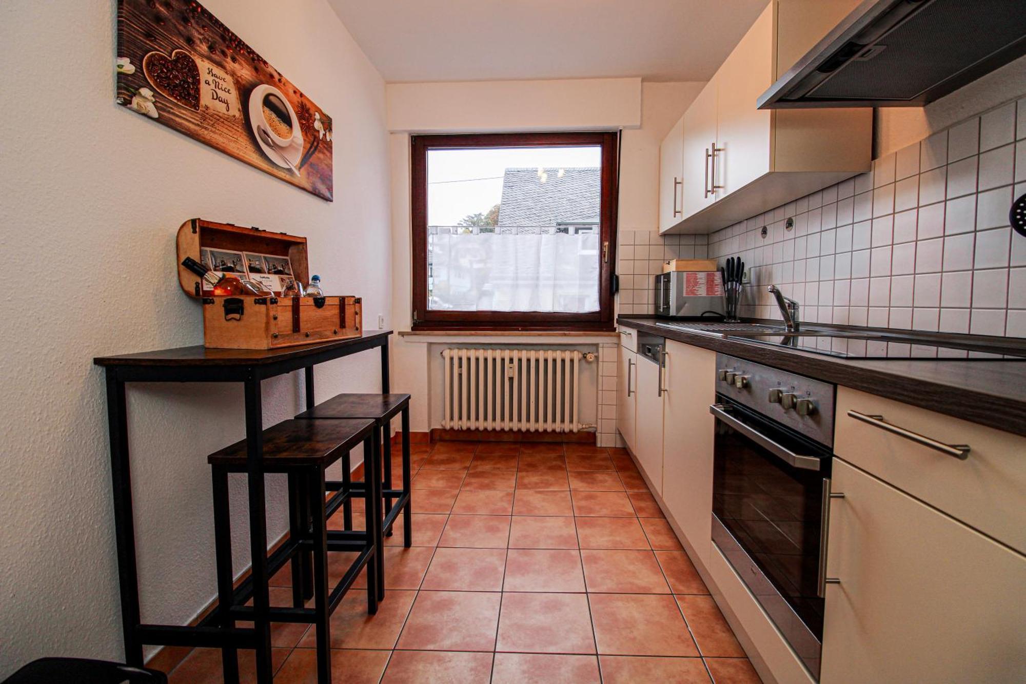 Moderne Fewo Sky Netflix Terrasse Burgblick Boxspringbett Waschtrockner Булай Екстериор снимка